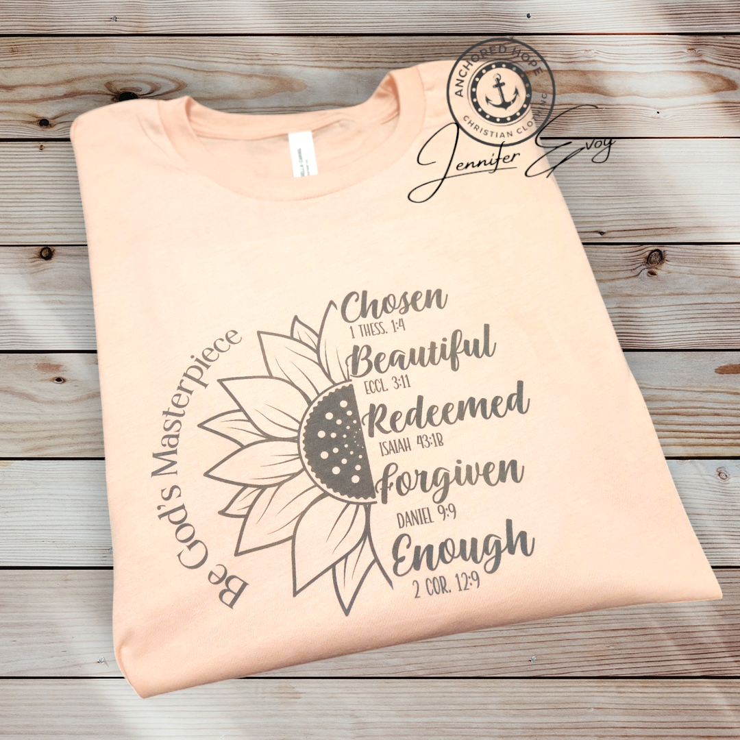 Be God's Masterpiece Long Sleeve T-Shirt