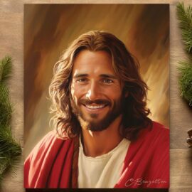 Radiant Savior - Digital Art Print Download