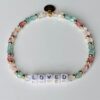 Loved Handmade Christian Bracelet