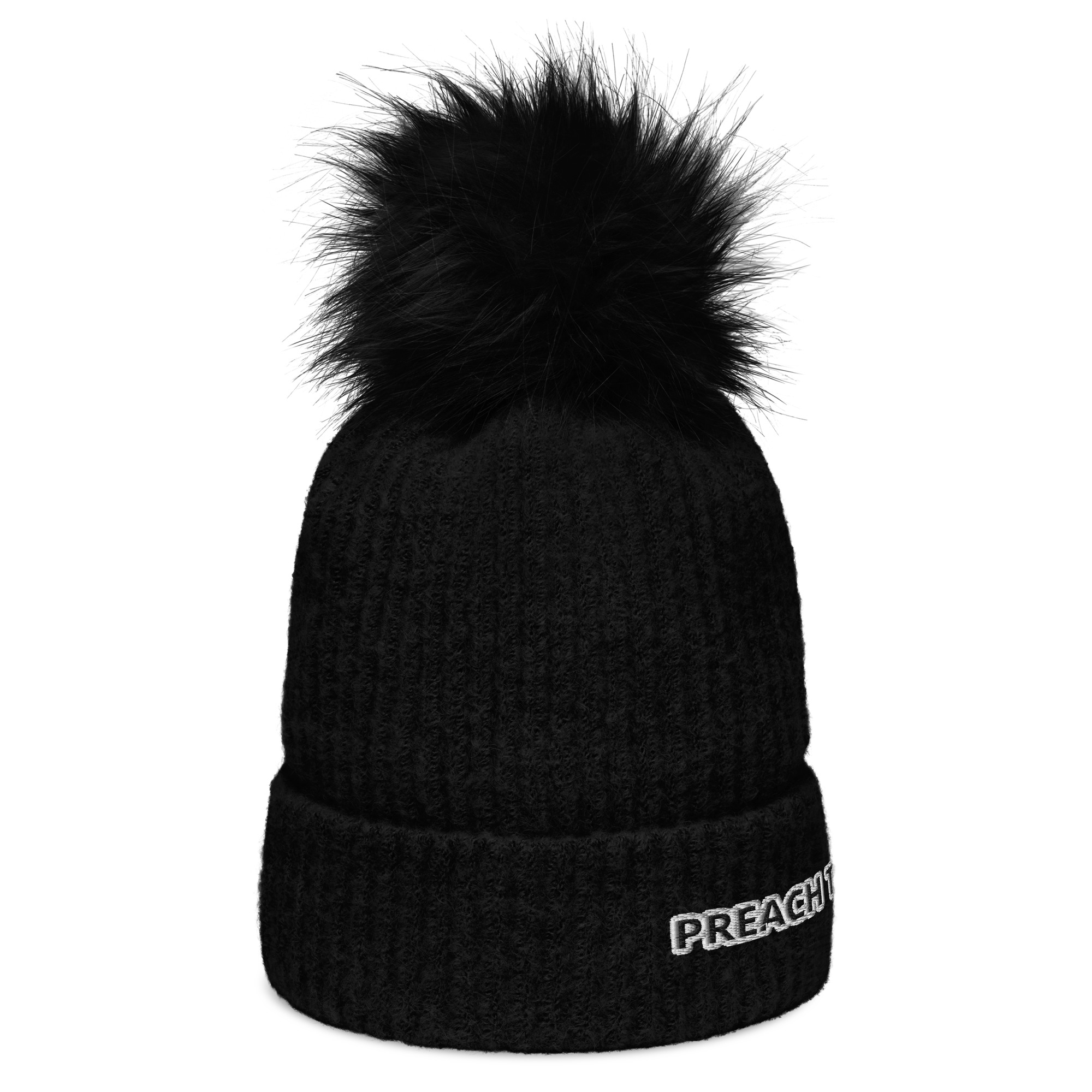 Columbia Brand "Preach the Gospel" Embroidered Pom-Pom Beanie - Image 8