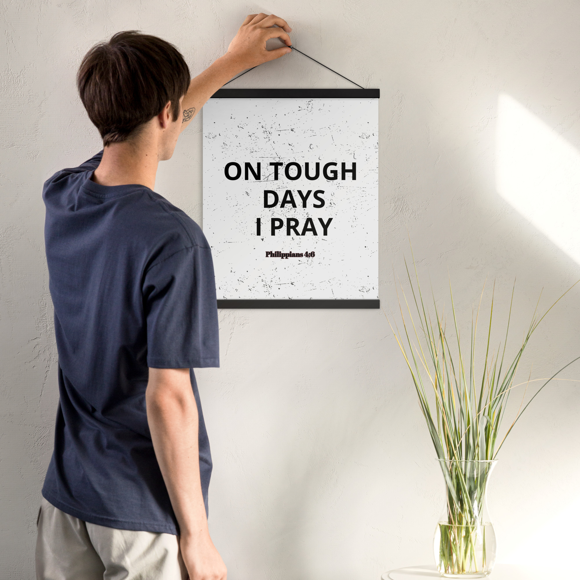 Pray Poster with Hangers - Image 10