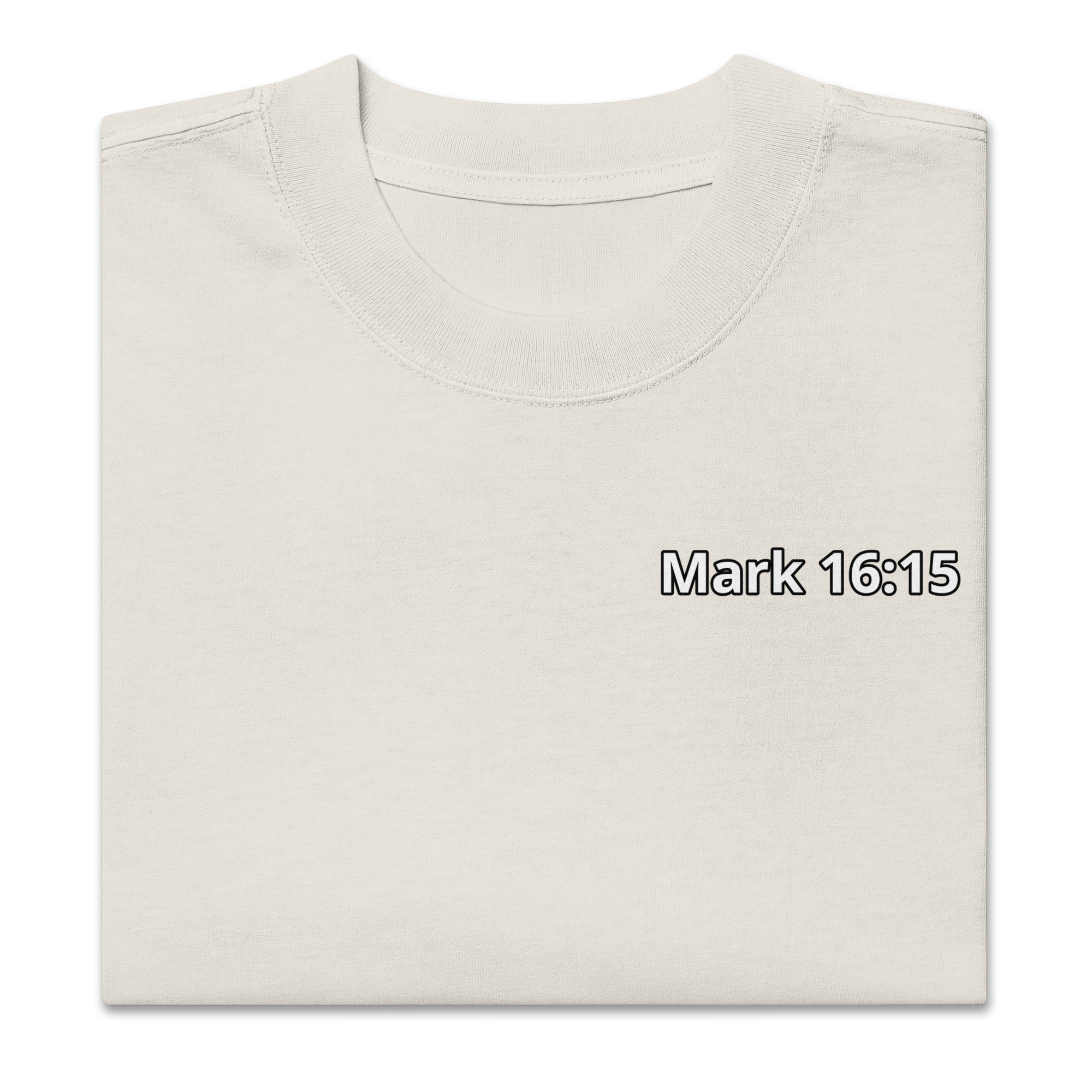 Preach the Gospel Oversized Faded T-shirt - Image 21