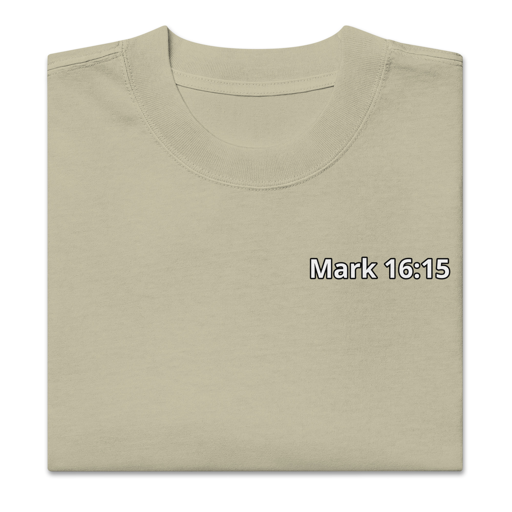Preach the Gospel Oversized Faded T-shirt - Image 15