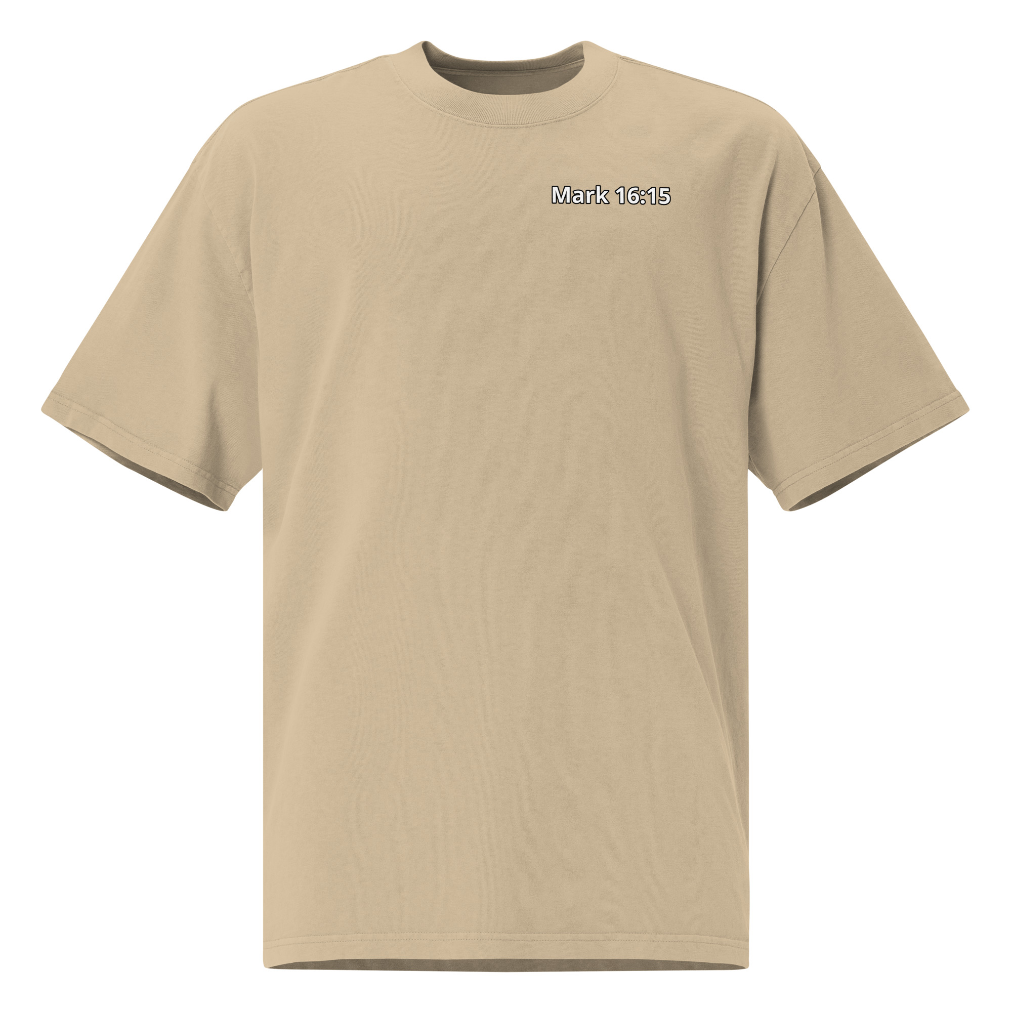 Preach the Gospel Oversized Faded T-shirt - Image 25