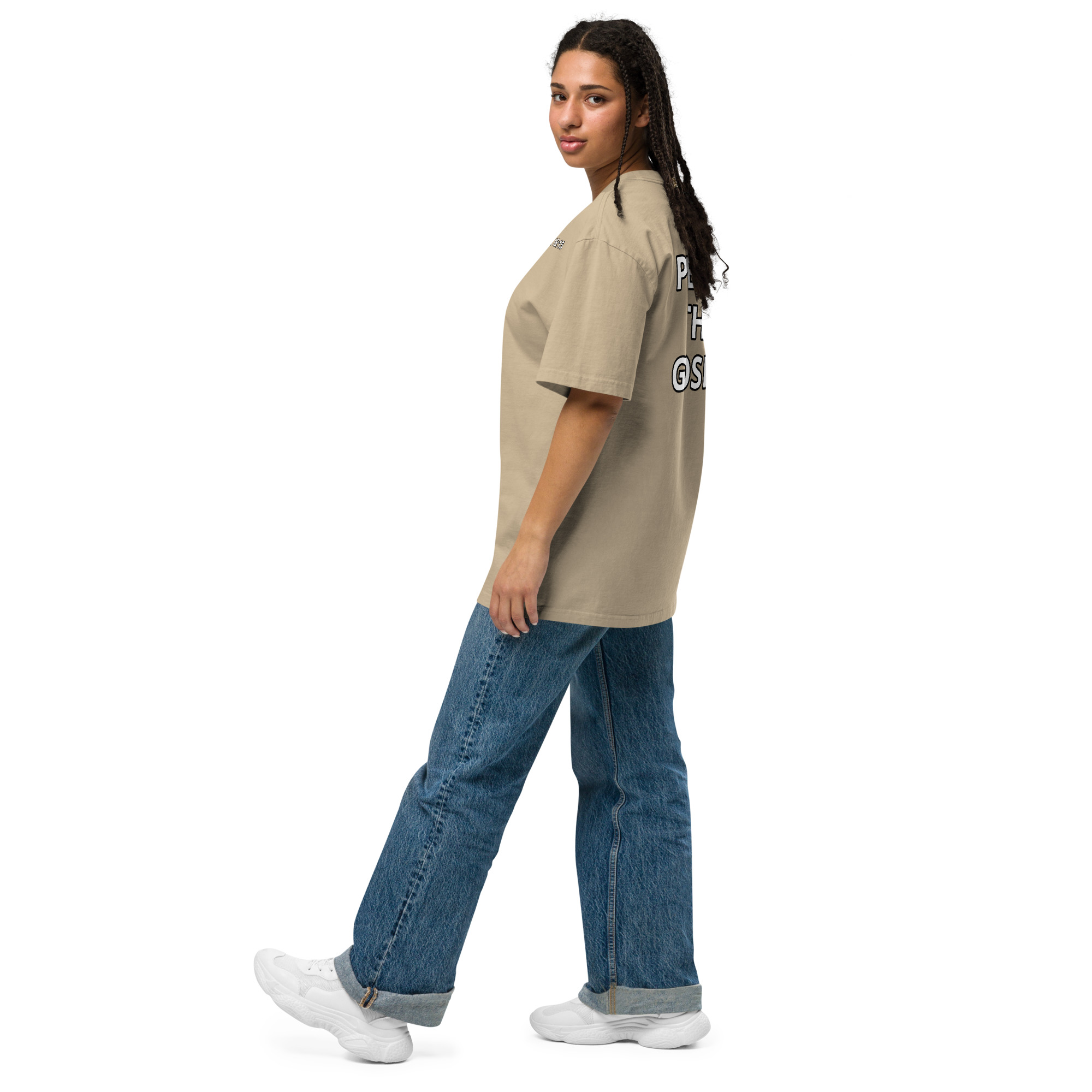 Preach the Gospel Oversized Faded T-shirt - Image 6