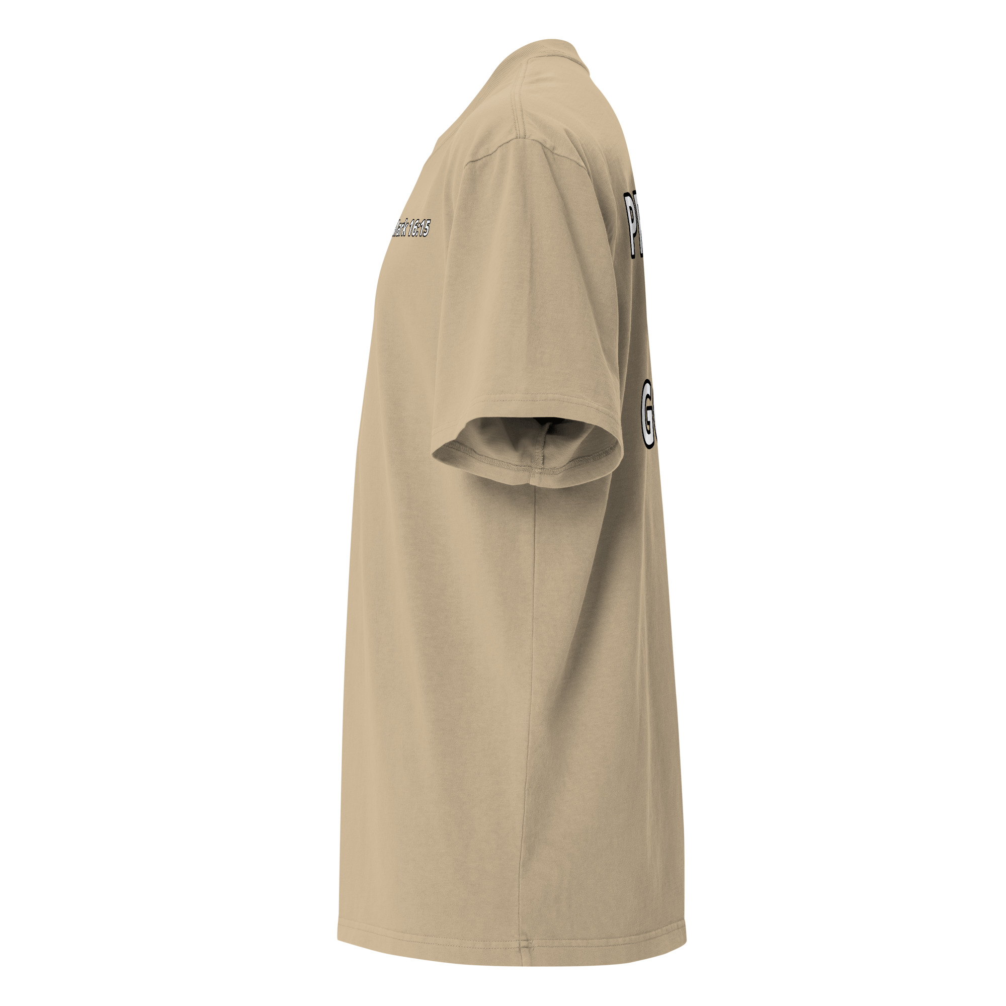 Preach the Gospel Oversized Faded T-shirt - Image 27