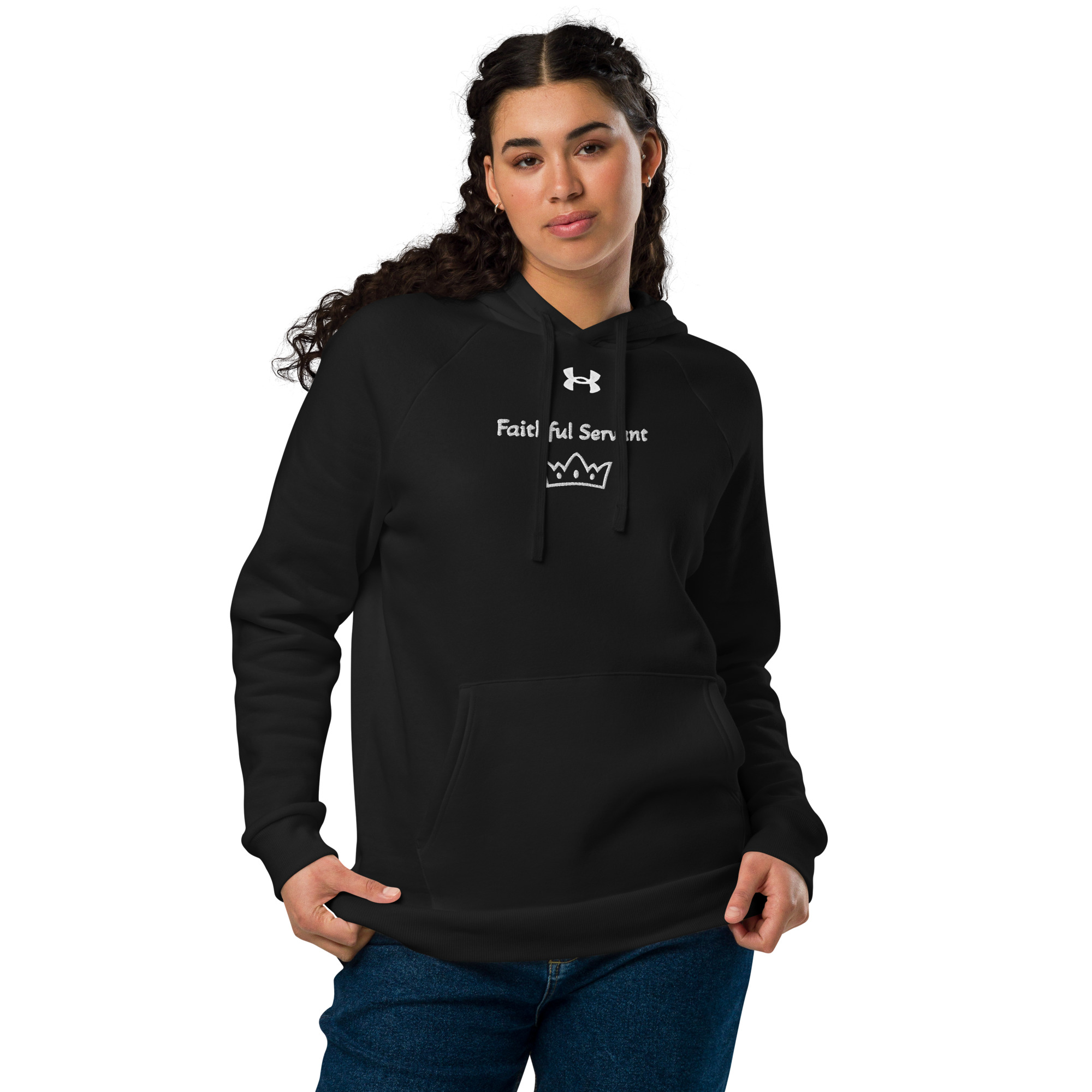 Under Armour® Embroidered Faithful Servant Pastor's Wife Hoodie