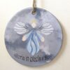 Christmas Angel Ornament with Gloria in Excelsis Deo