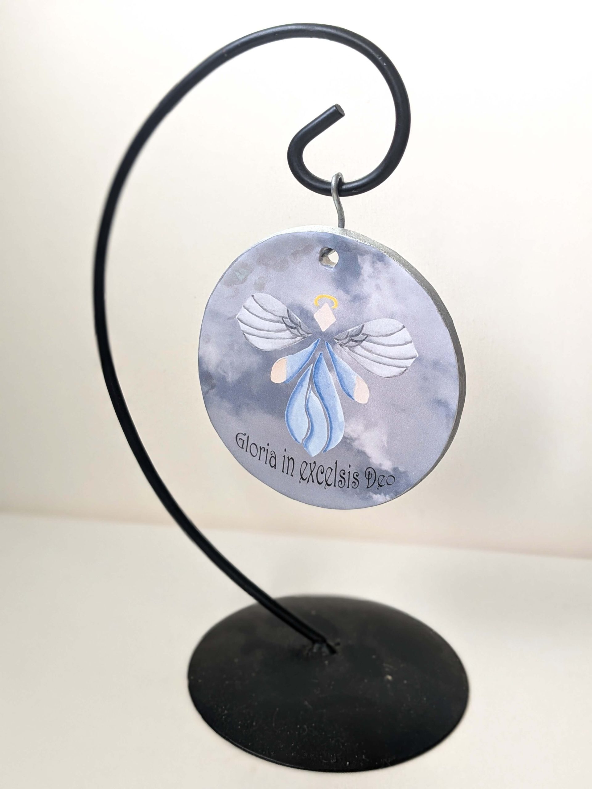 Christmas Angel Ornament with Gloria in Excelsis Deo - Image 4