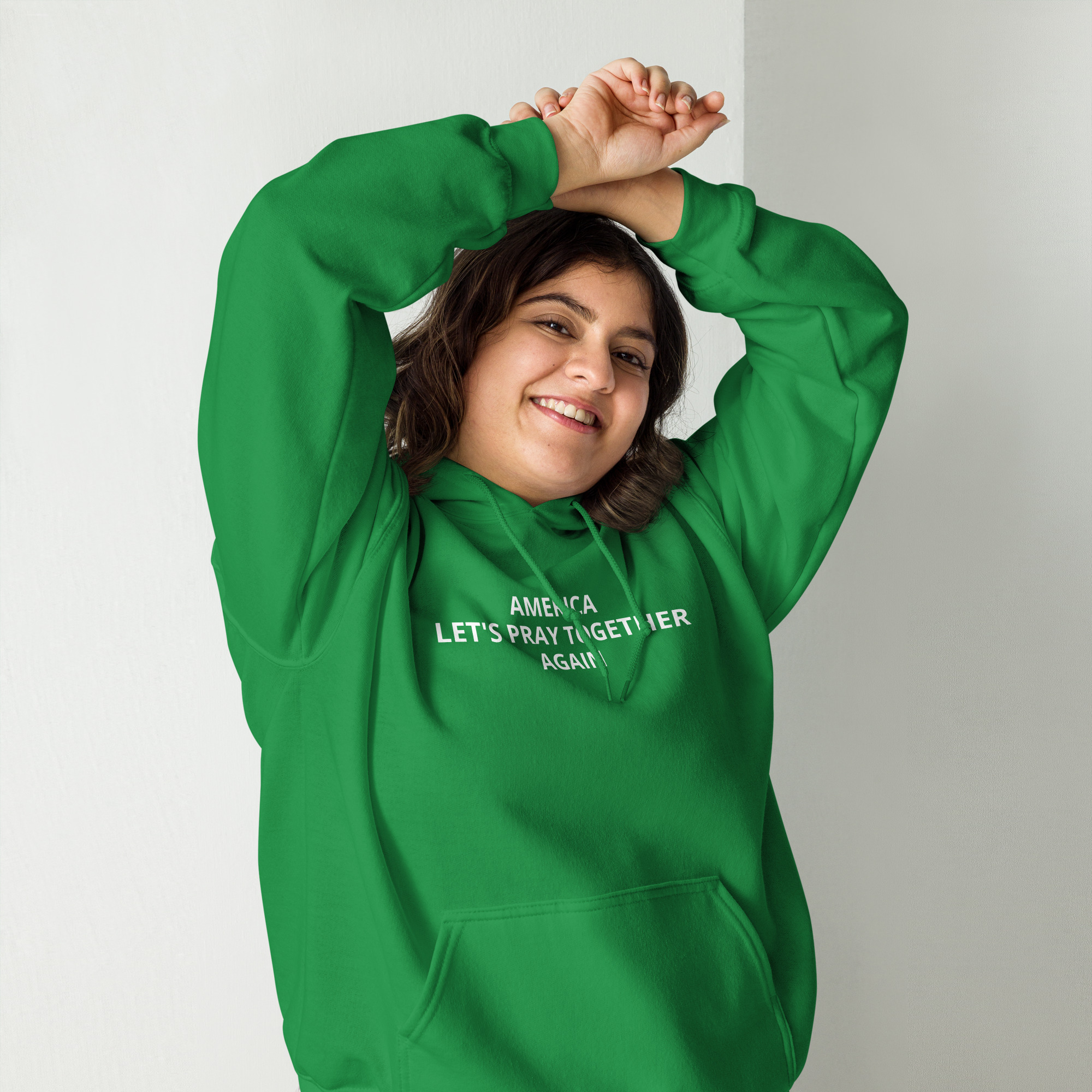 America, Let’s Pray Together Again Unisex Hoodie - Image 13