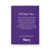 God Says I Am: Like Esther Hardcover Christian Journal