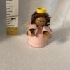 Light pink mini angel ornament