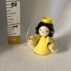 Yellow mini angel ornament