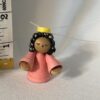 Pink mini angel ornament