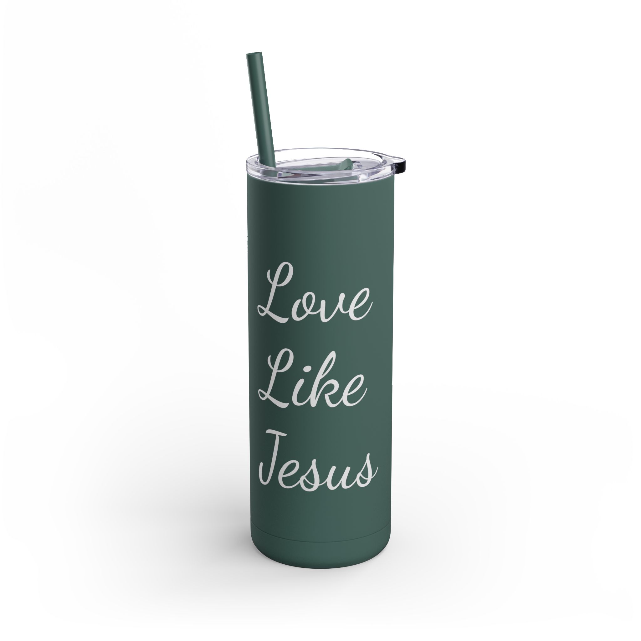 Love Like Jesus Skinny Matte Tumbler, 20oz - Image 19