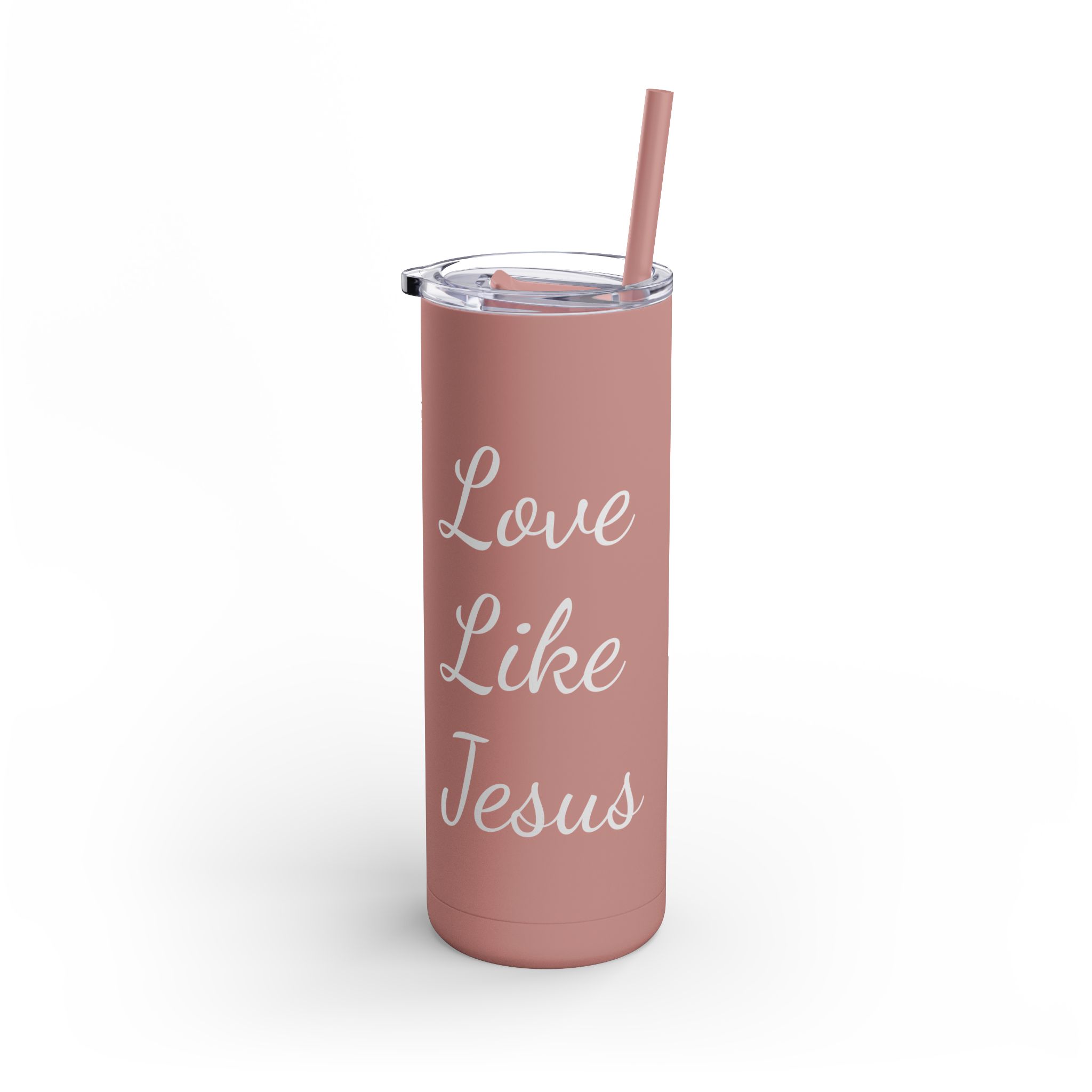 Love Like Jesus Skinny Matte Tumbler, 20oz