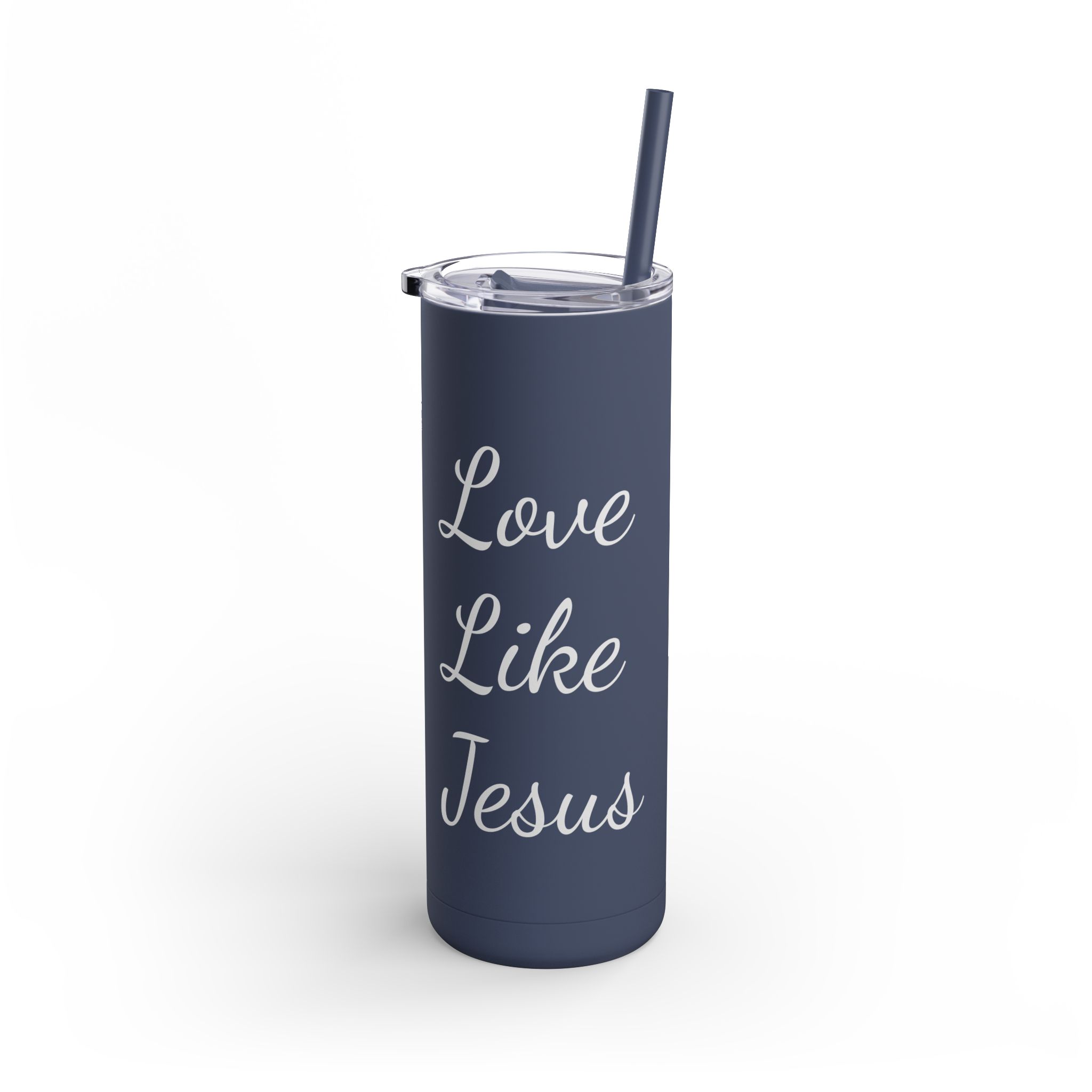 Love Like Jesus Skinny Matte Tumbler, 20oz - Image 22