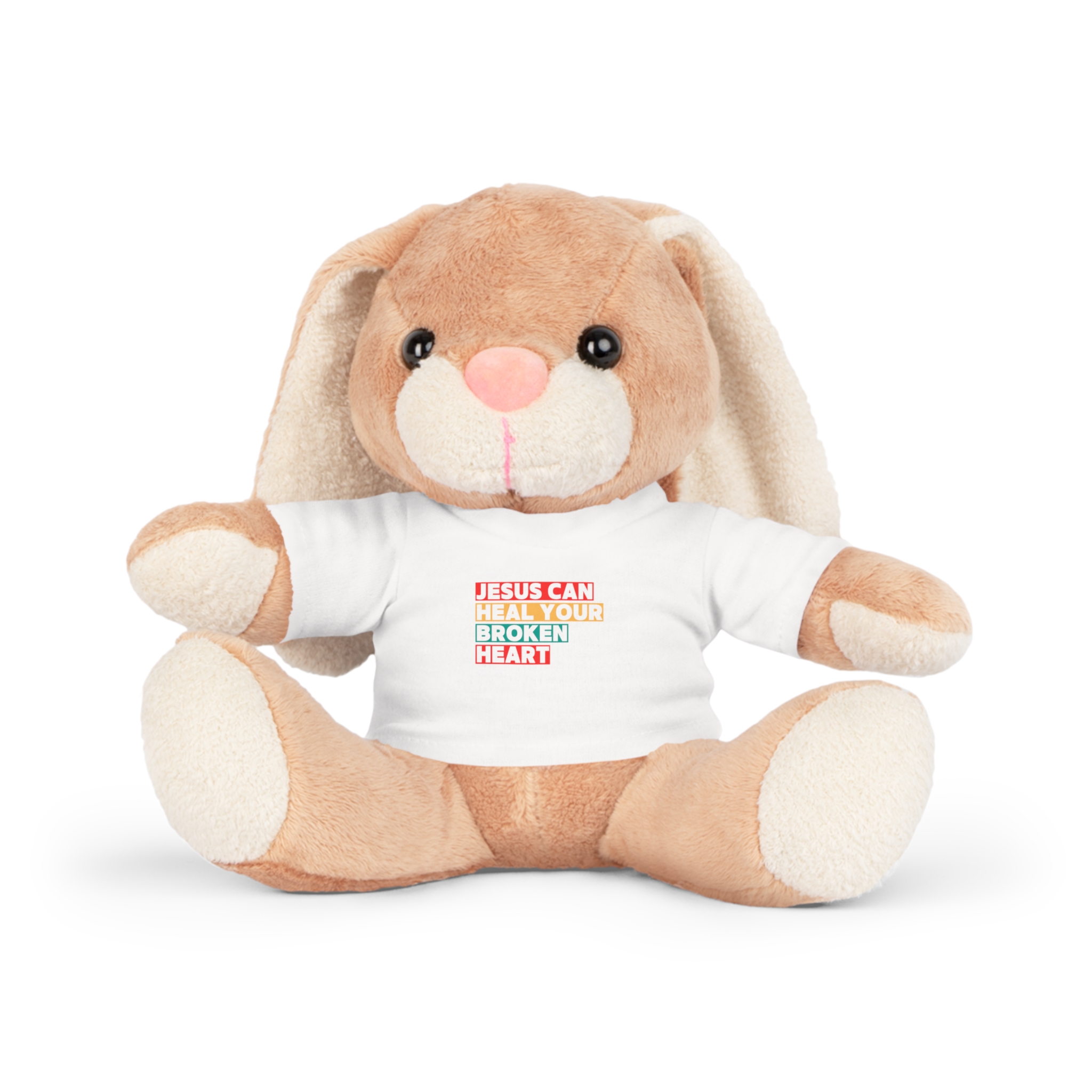 Personalized Jesus Can Heal Your Broken Heart Plush Toy with T-Shirt - Image 4