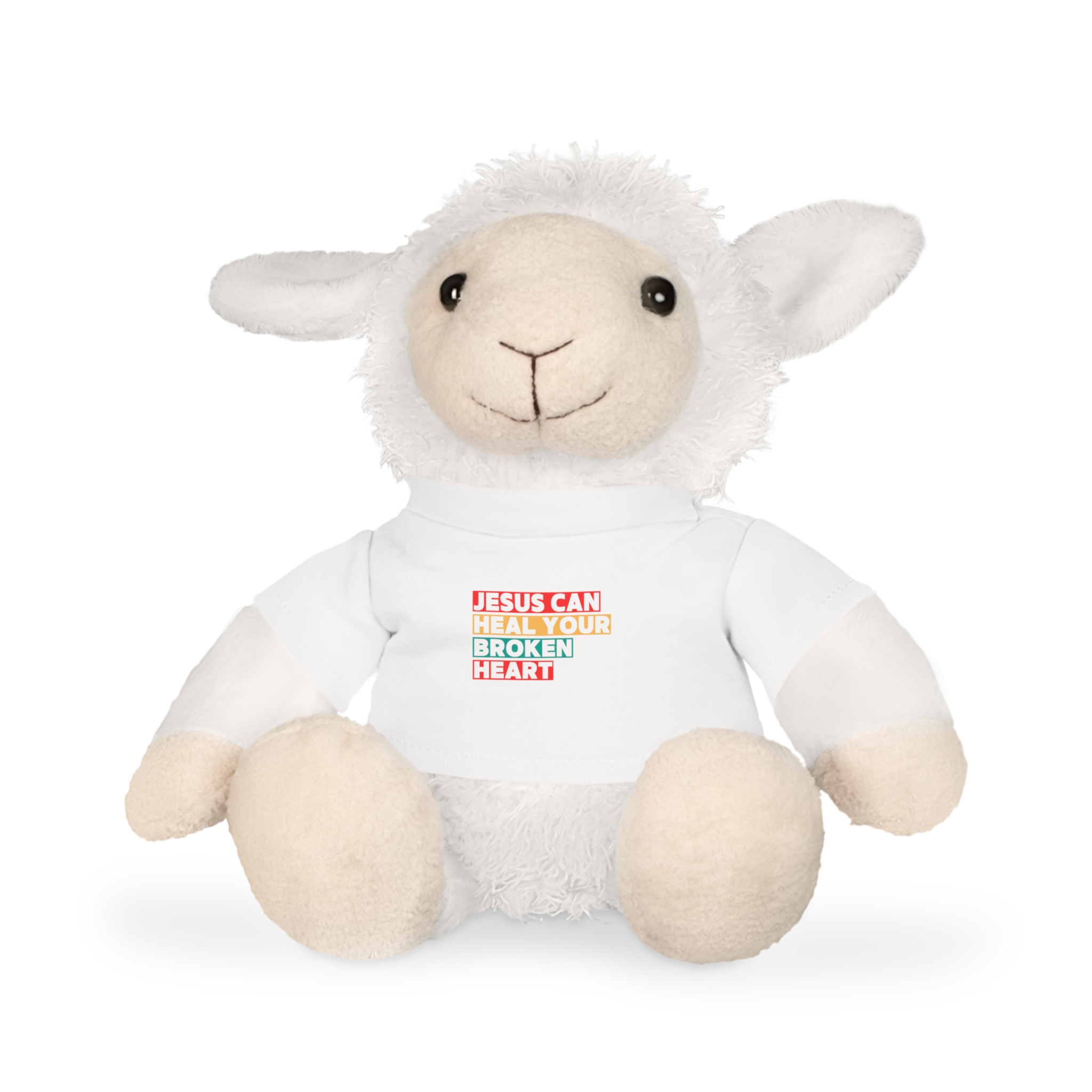 Personalized Jesus Can Heal Your Broken Heart Plush Toy with T-Shirt - Image 10