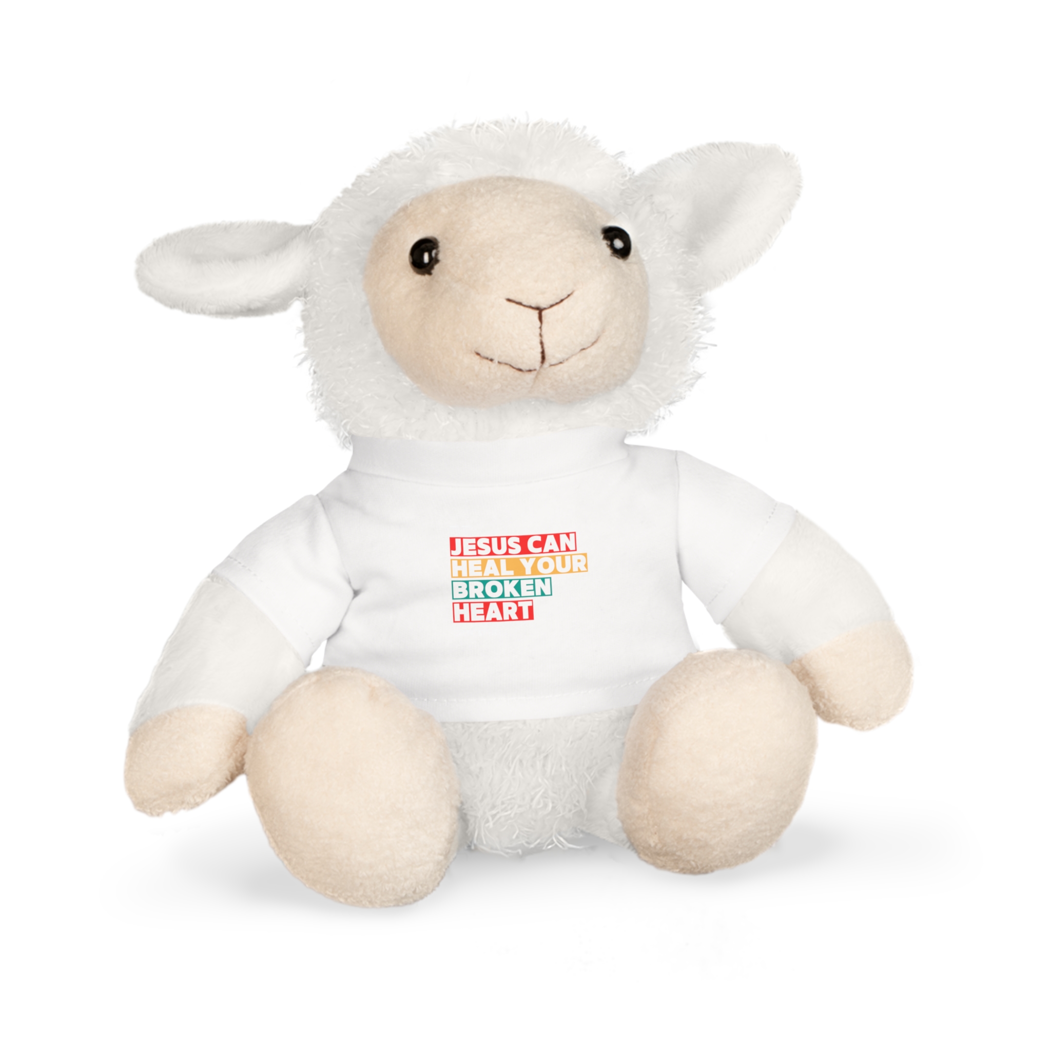 Personalized Jesus Can Heal Your Broken Heart Plush Toy with T-Shirt - Image 11