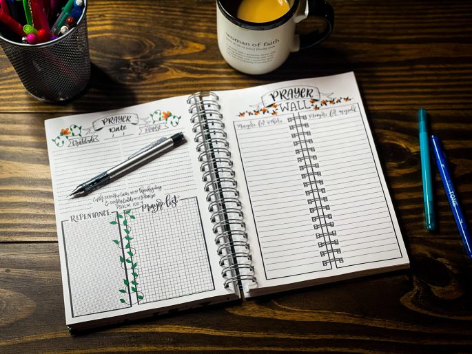 Prompted Prayer Journal for Women
