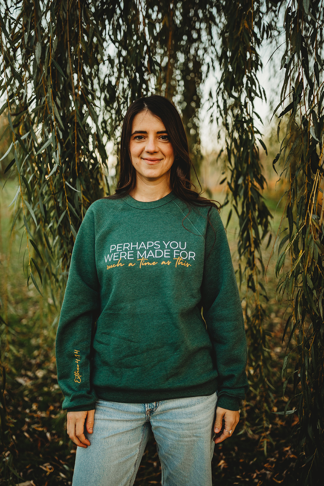 Esther 4:14 Women's Sweatshirt - Image 3