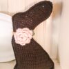 Chocolate Bunny with Rose