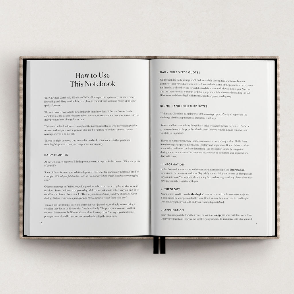365 Days Of Faith Notebook (Cotton) - Image 5