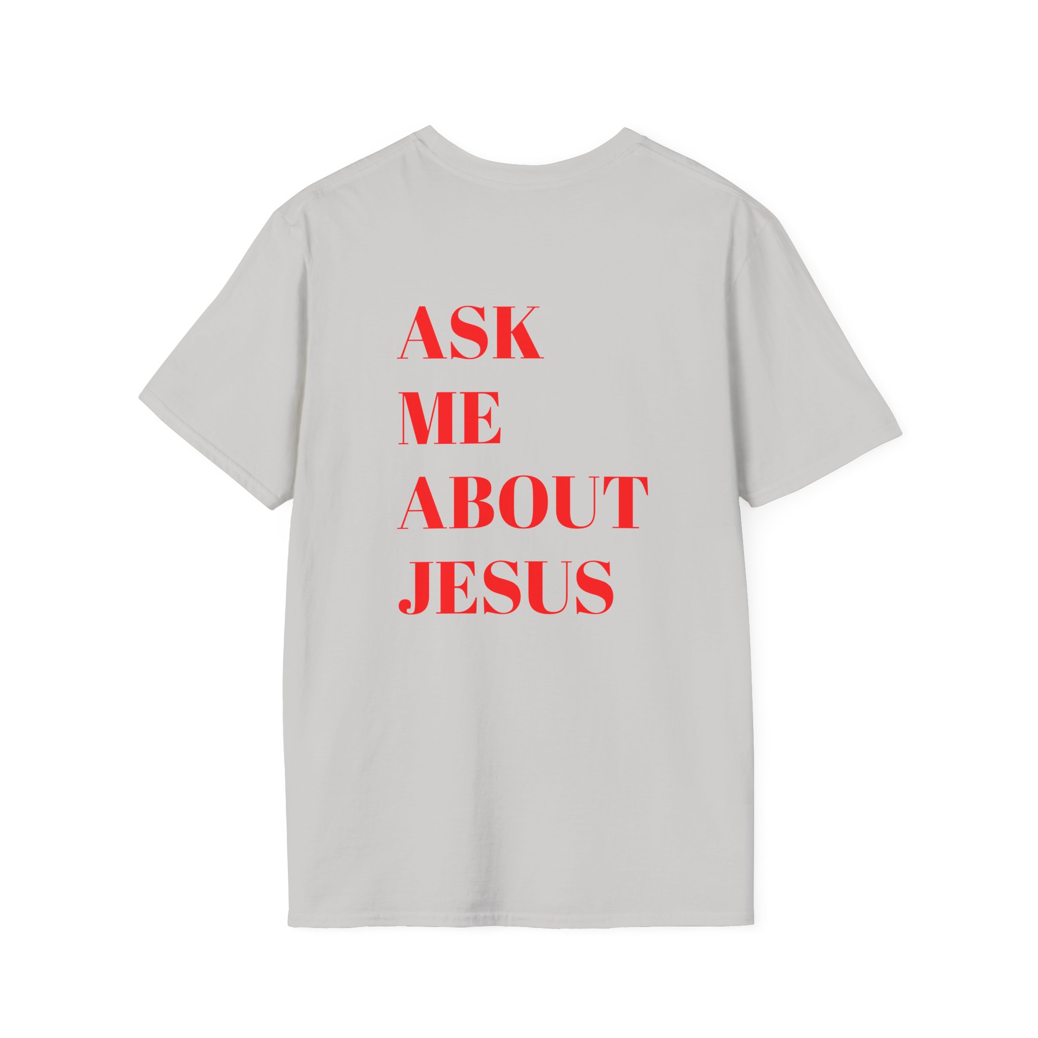 Ask Me About Jesus Unisex Softstyle T-Shirt - Image 25