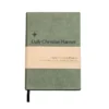 Daily Christian Planner & Goal Setter (Green PU Leather)