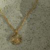Sunflower necklace