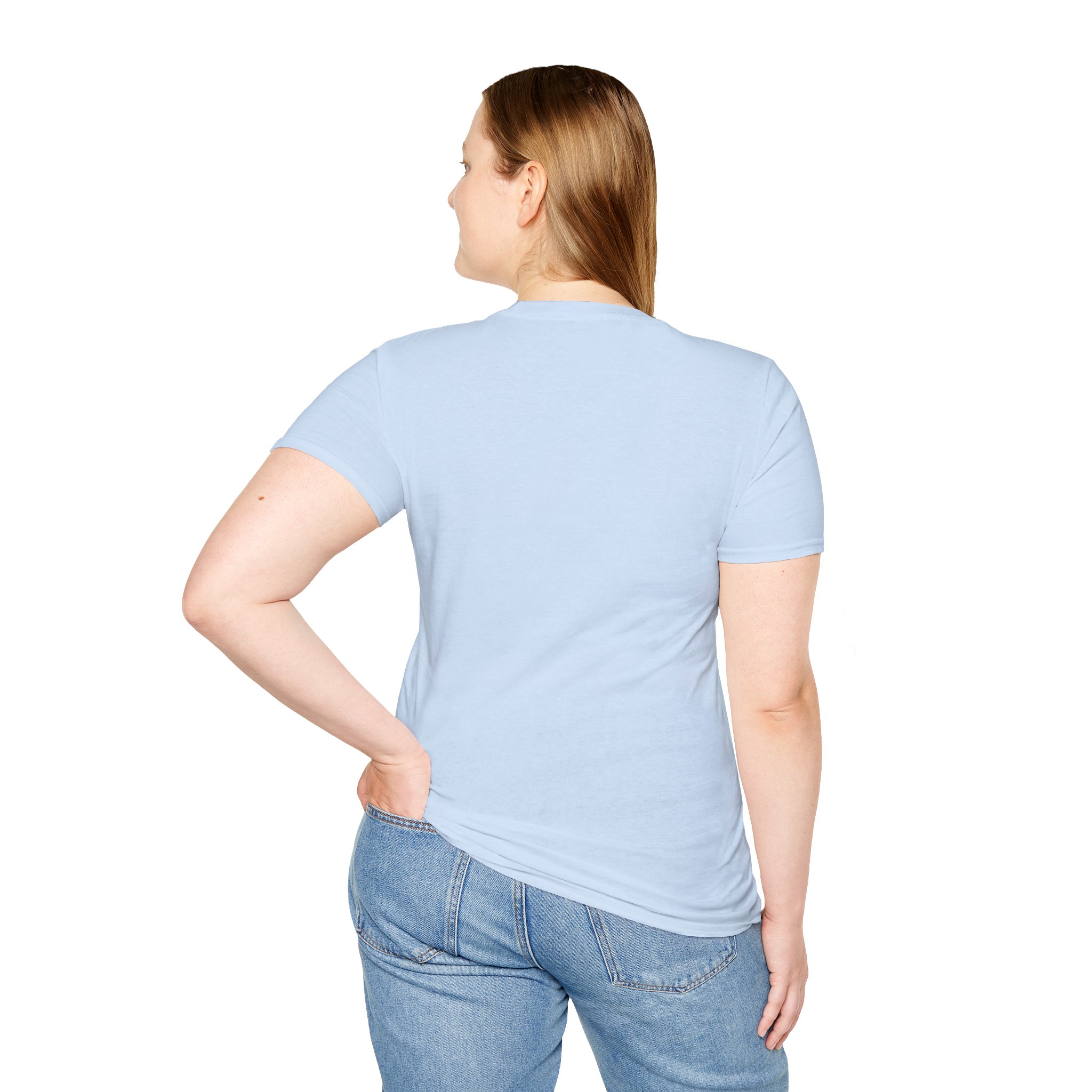 Personalized The World Is Better Because You’re In It Softstyle T-Shirt - Image 71