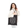 Personalized She is Worth Far More Than Rubies Cotton Canvas Tote Bag