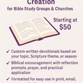 Galilee Life - Custom Devotional Creation