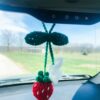 Strawberry Car Charm