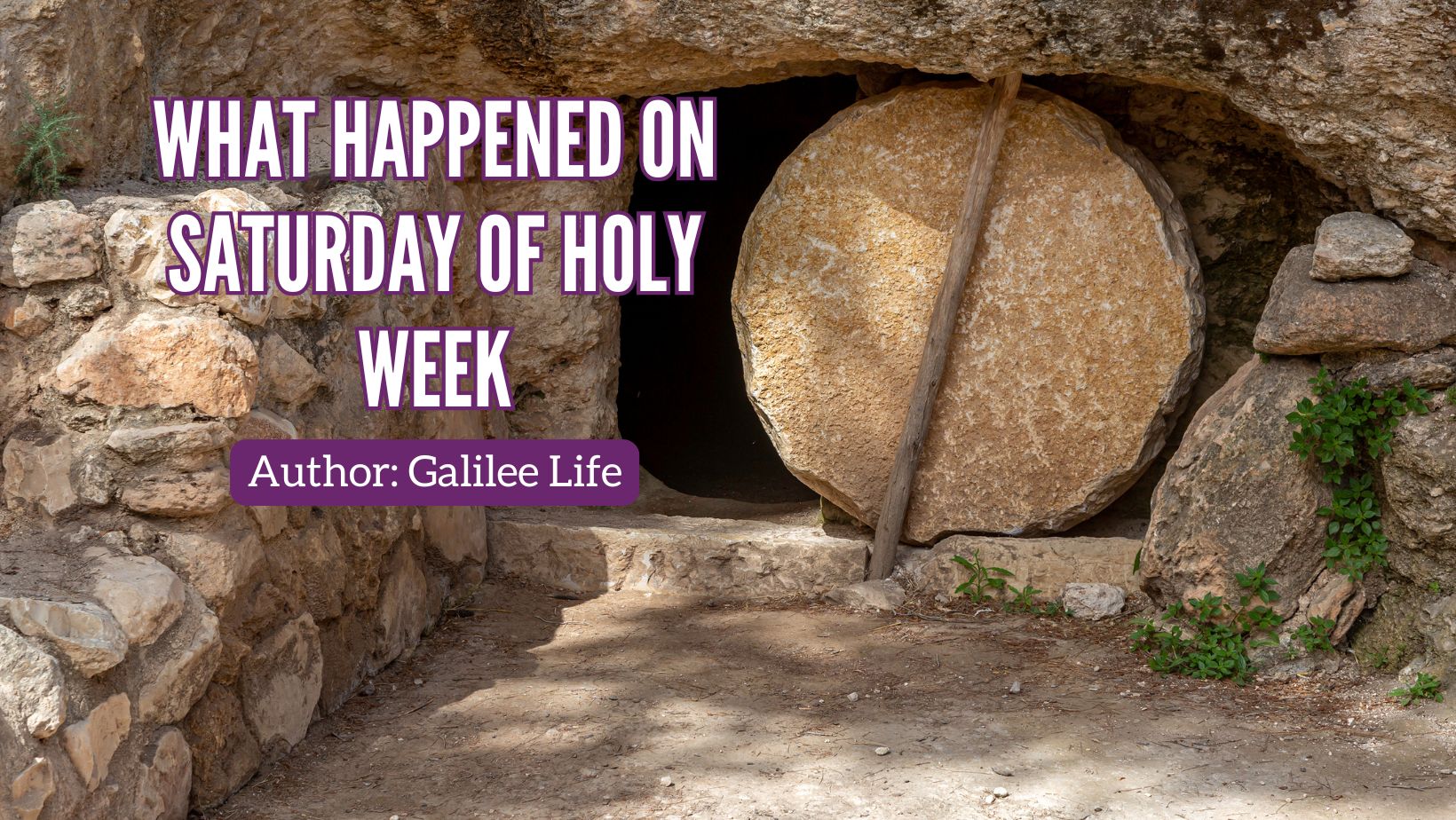 What Happened on Saturday of Holy Week