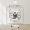 Surrender Sticker - SHS