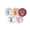 Faithful Women of the Bible – Mother’s Day Button Pin Set (5 Pieces)