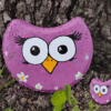Handpainted Owl Paver