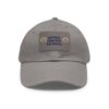 Father. Fighter. Faithful. Dad Hat with Leather Patch