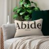 Personalized Abide – Spun Polyester Lumbar Pillow