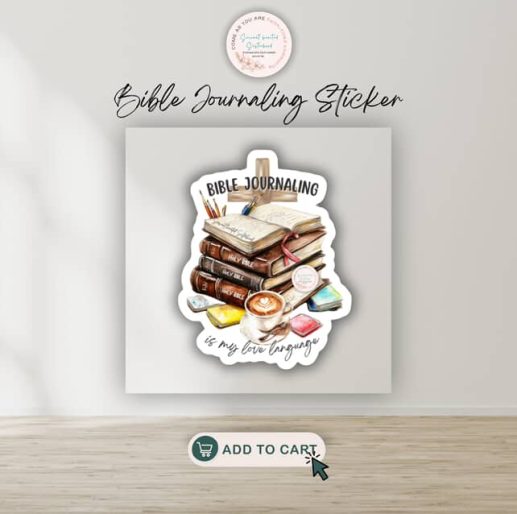 Bible Journaling Sticker