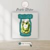 Run to Jesus Pickle Sticker