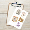 But First Jesus Then Coffee Sticker sheet