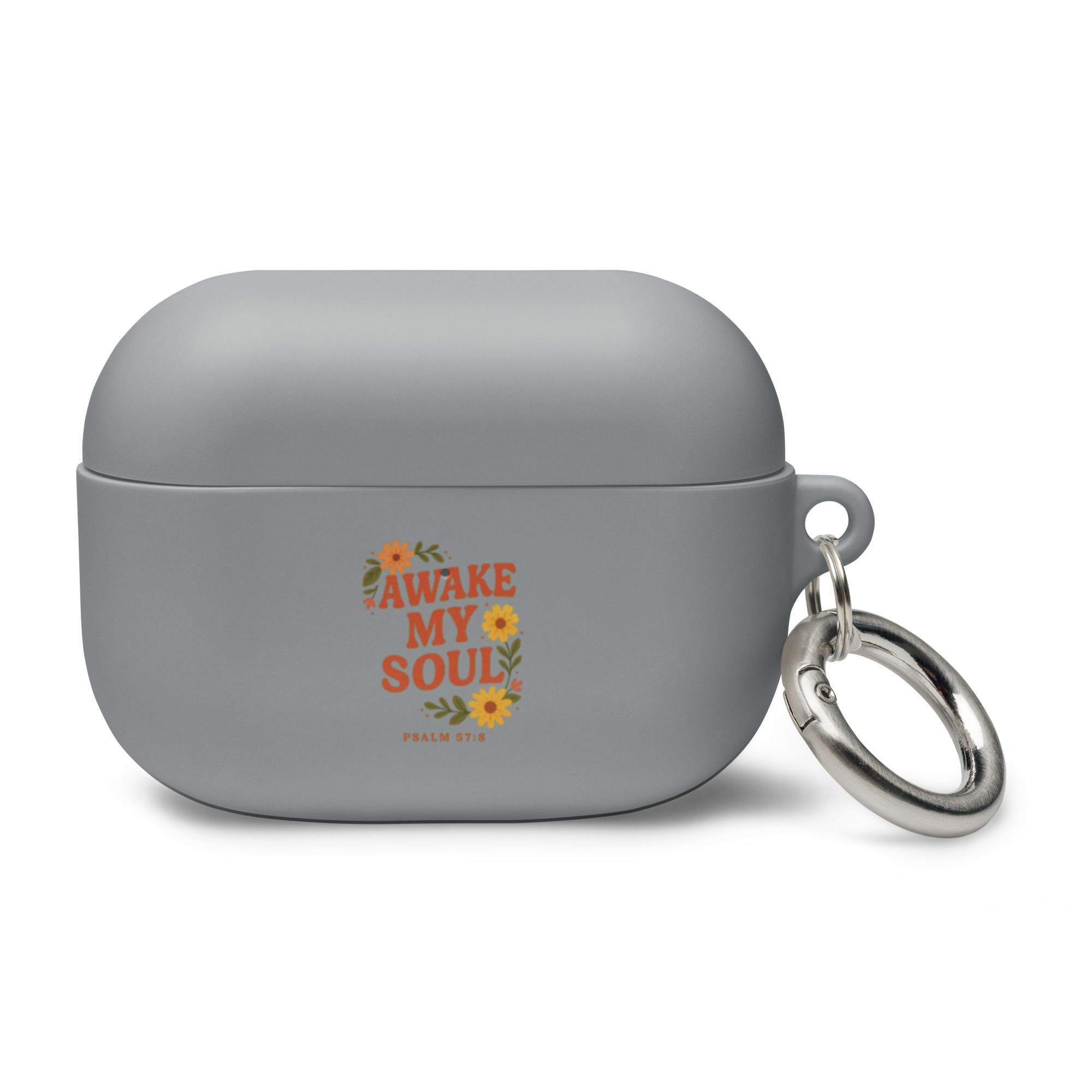 Awake My Soul – Rubber Case for AirPods® (Psalm 57:8) - Image 5