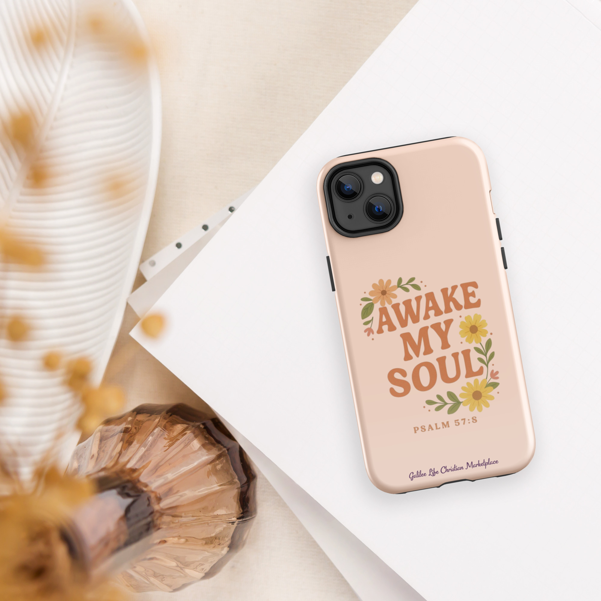 Awake My Soul – Tough Case for iPhone® (Psalm 57:8) - Image 14