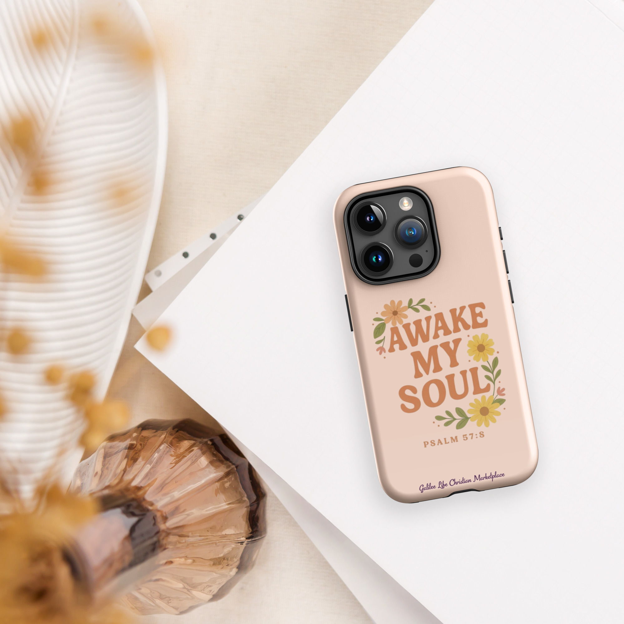 Awake My Soul – Tough Case for iPhone® (Psalm 57:8) - Image 19