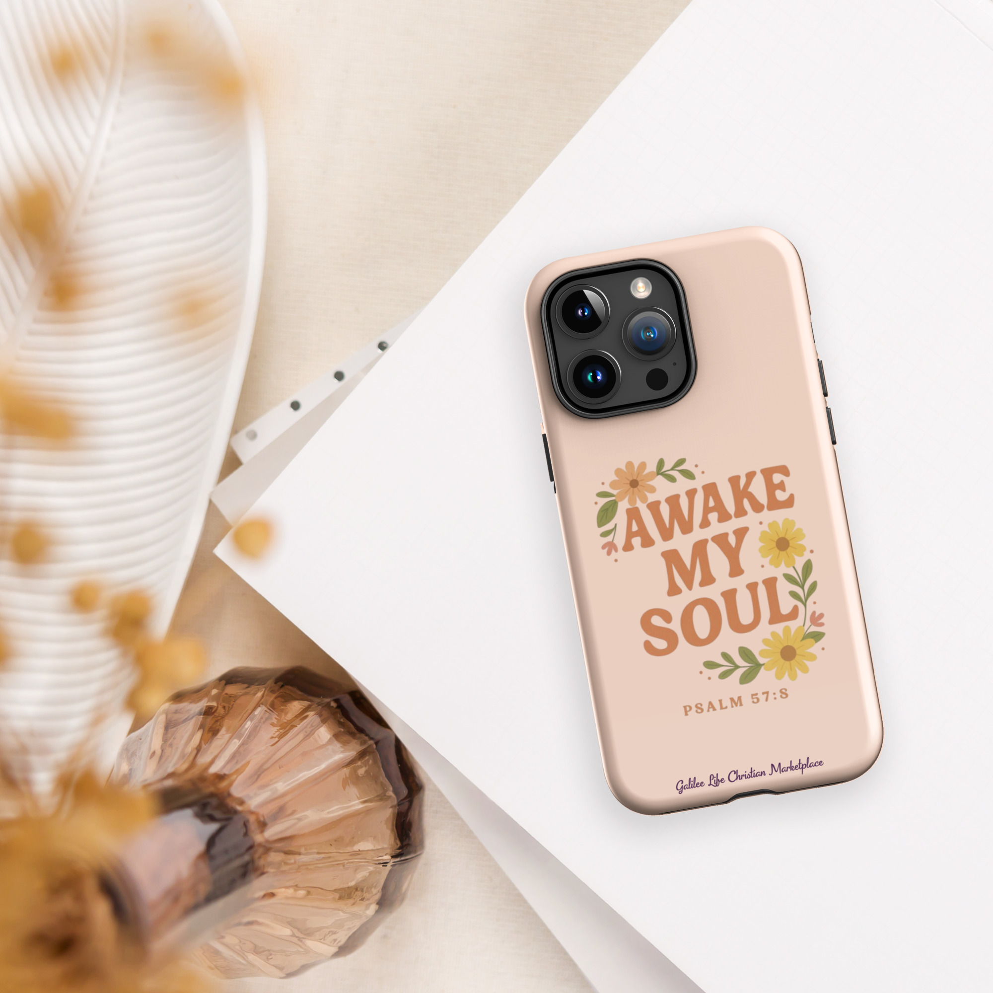 Awake My Soul – Tough Case for iPhone® (Psalm 57:8) - Image 20