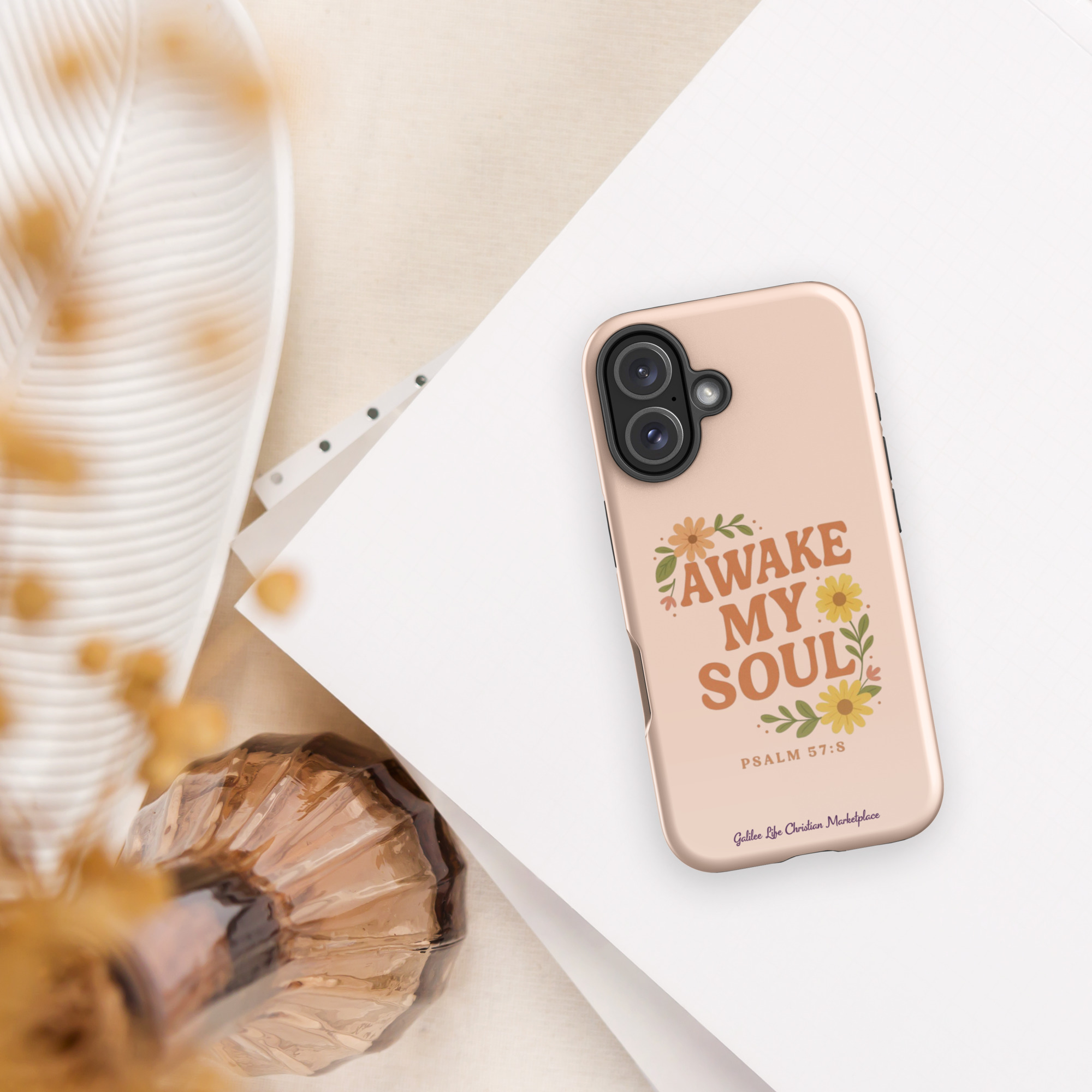 Awake My Soul – Tough Case for iPhone® (Psalm 57:8) - Image 21