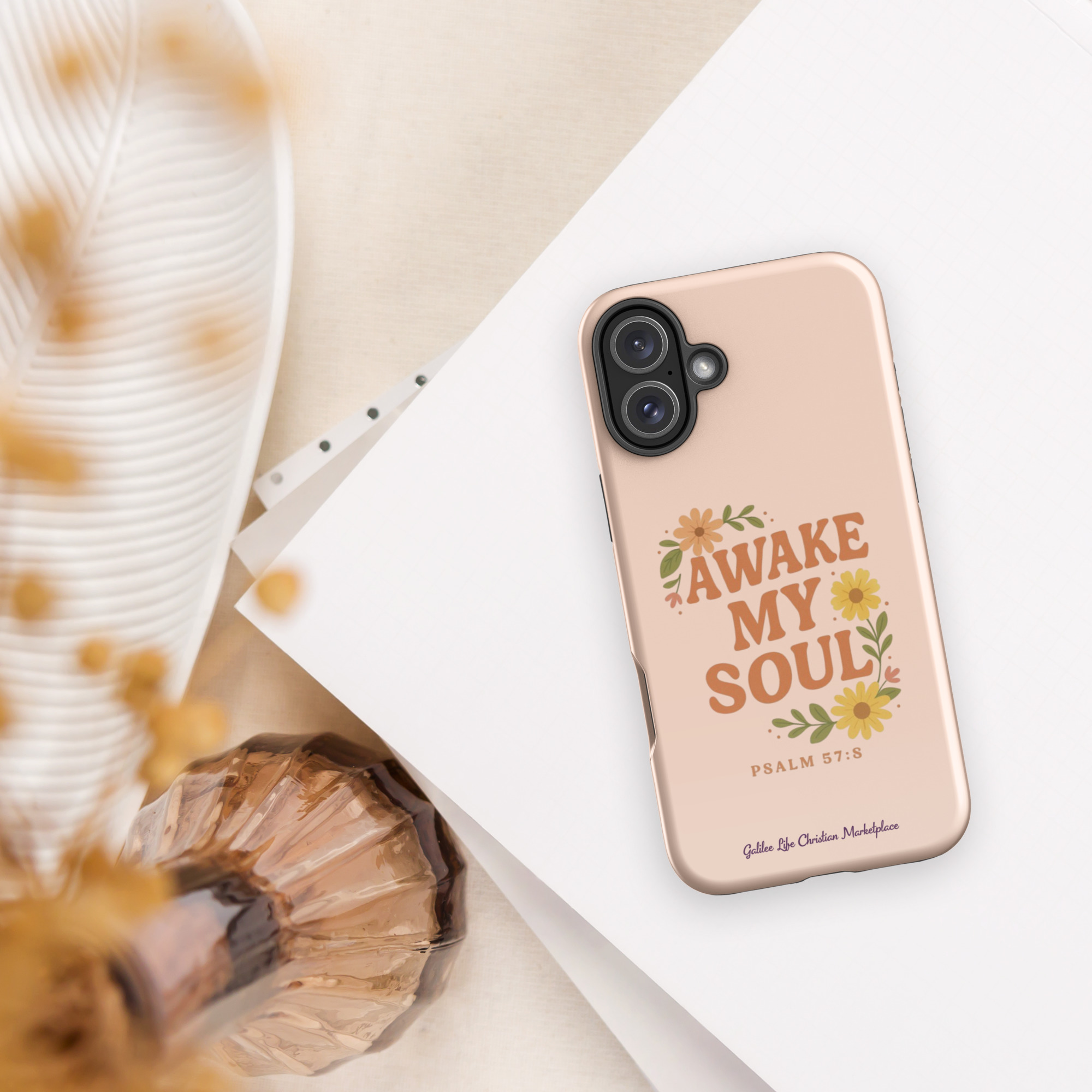 Awake My Soul – Tough Case for iPhone® (Psalm 57:8) - Image 22